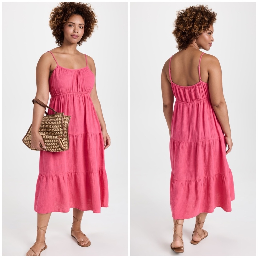 Rails Blakely Midi Dress in Hibiscus Size L